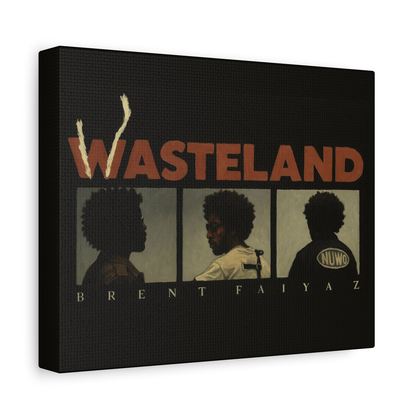 Brent Faiyaz "Wasteland" Canvas Art