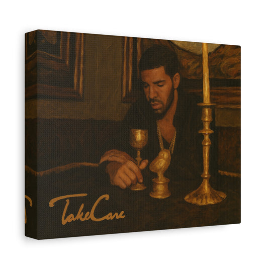Drake "Take Care" Canvas Art