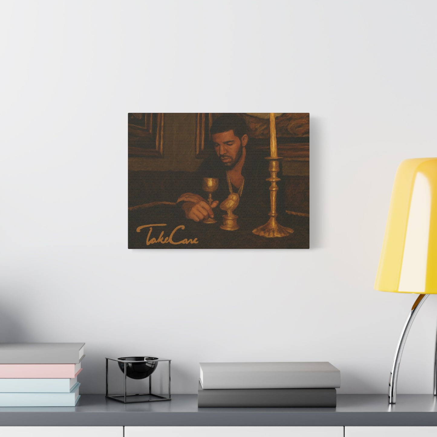 Drake "Take Care" Canvas Art