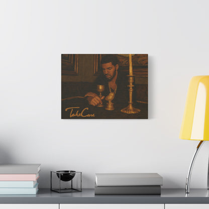 Drake "Take Care" Canvas Art