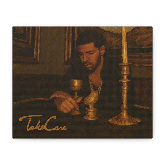 Drake "Take Care" Canvas Art
