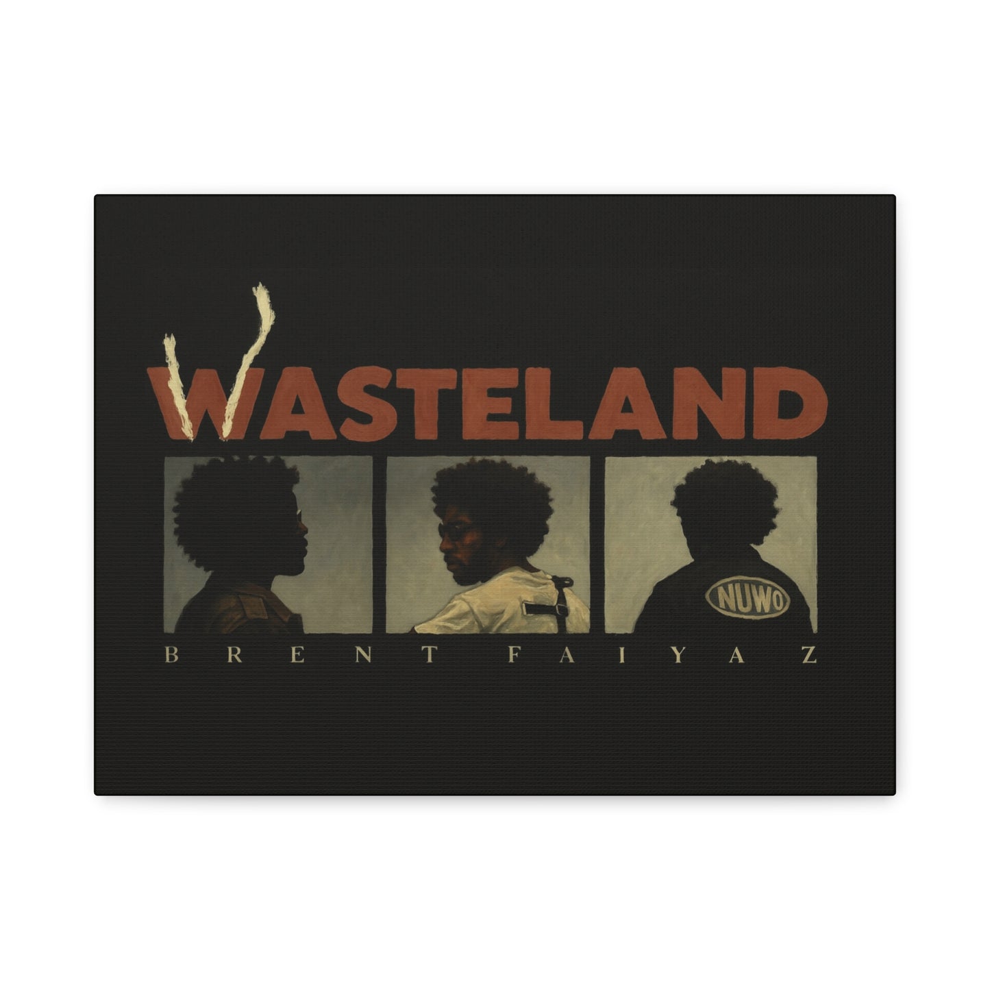 Brent Faiyaz "Wasteland" Canvas Art