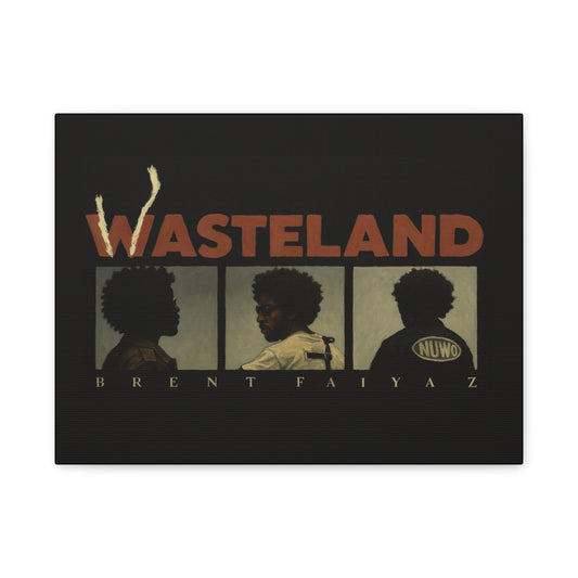 Brent Faiyaz "Wasteland" Canvas Art