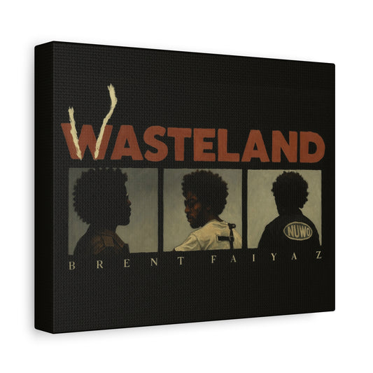 Brent Faiyaz "Wasteland" Canvas Art