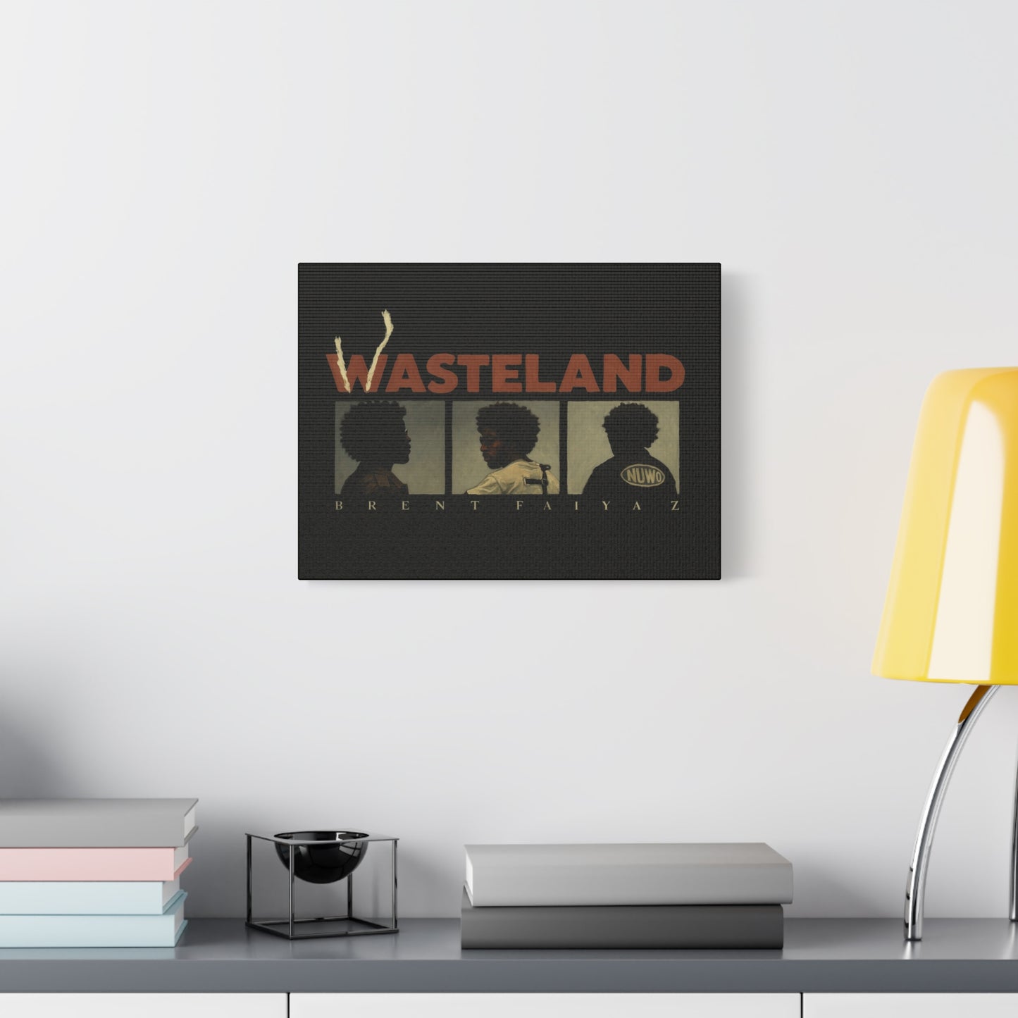 Brent Faiyaz "Wasteland" Canvas Art