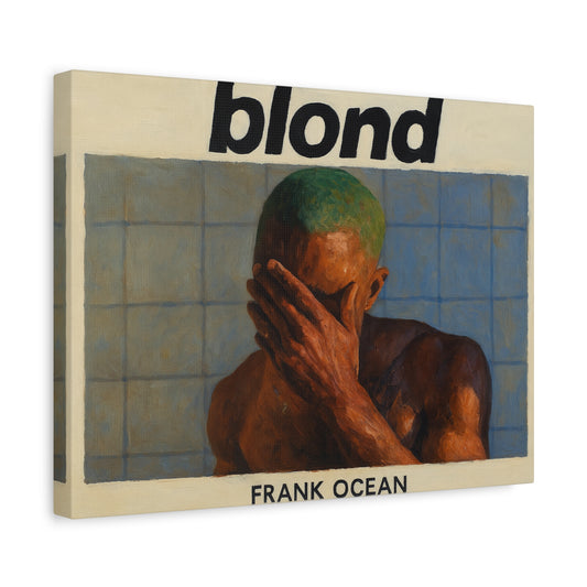 Frank Ocean "Blond" Canvas Art