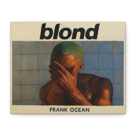 Frank Ocean "Blond" Canvas Art